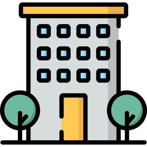 Building architectonic architecture and city city icon