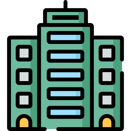 Building architectonic office block architecture and city icon
