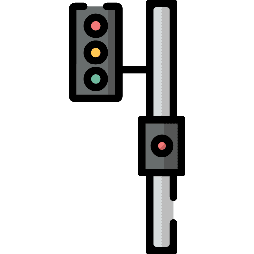 Traffic light transportation traffic lights stop icon