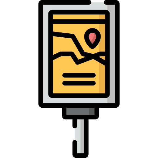 Map direction orientation directional icon Map direction orientation directional icon