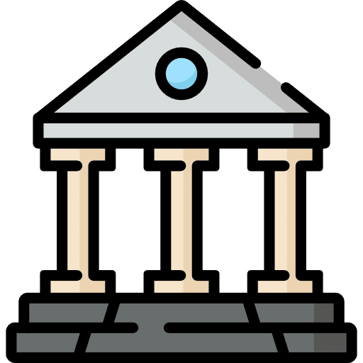 Museum banks buildings monuments icon Museum banks buildings monuments icon