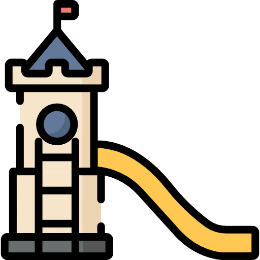 Playground entertainment buildings lodge icon Playground entertainment buildings lodge icon