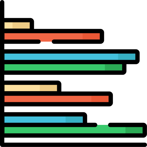 Bar chart statistics bar chart stats icon