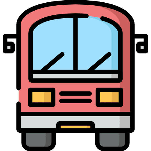 Bus school bus public transport transportation icon Bus school bus public transport transportation icon