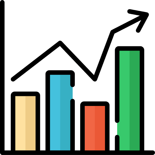 Bar chart graphic business bar chart icon Bar chart graphic business bar chart icon