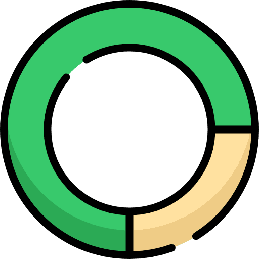 Pie chart seo and web business graphical icon Pie chart seo and web business graphical icon