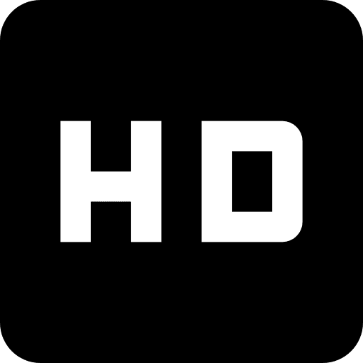Hd quality hd hd 720 icon