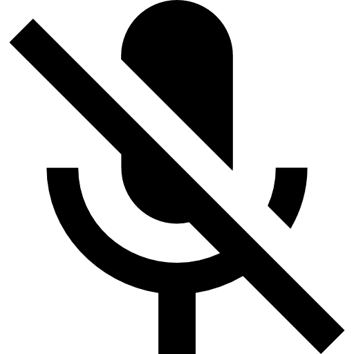 Microphone voice recording radio sound icon