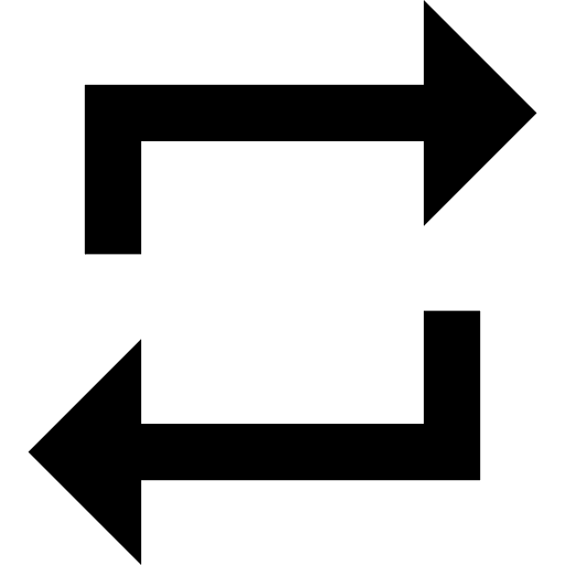 Repeat repeat multimedia option direction icon