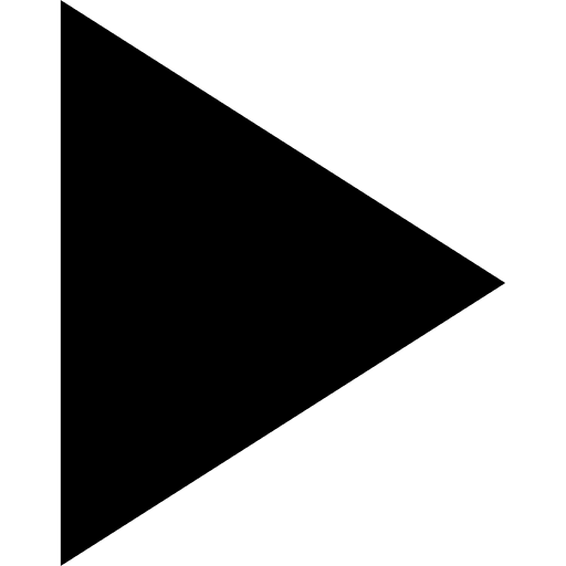 Play arrow music player video player play button icon