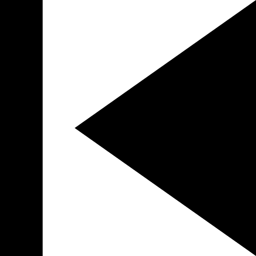 Previous interface direction previous icon