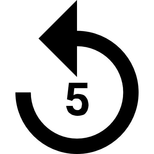 Replay circular arrow rotating arrow clockwise icon