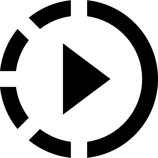 Slow motion interface multimedia option ui icon