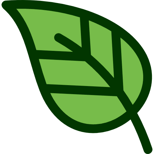 Leaf plant elements garden icon