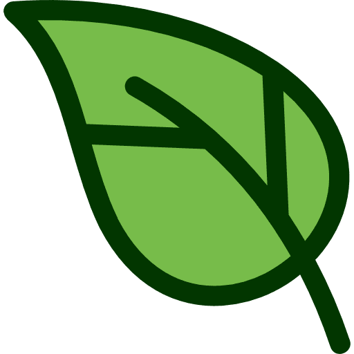 Leaf botanical nature garden icon Leaf botanical nature garden icon