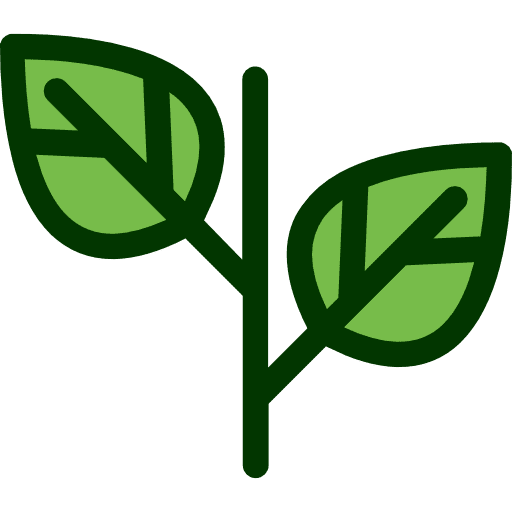 Leaf botanical plant holidays icon Leaf botanical plant holidays icon