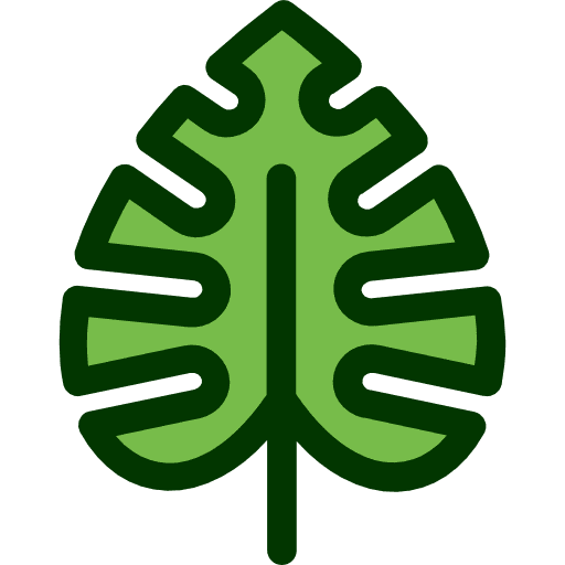 Leaf botanical plant nature icon Leaf botanical plant nature icon