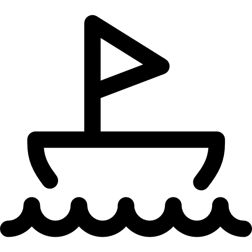 Boat yacht transport sailing boat icon Boat yacht transport sailing boat icon