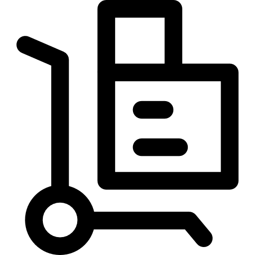 Trolley trolley delivery cart heavy icon Trolley trolley delivery cart heavy icon