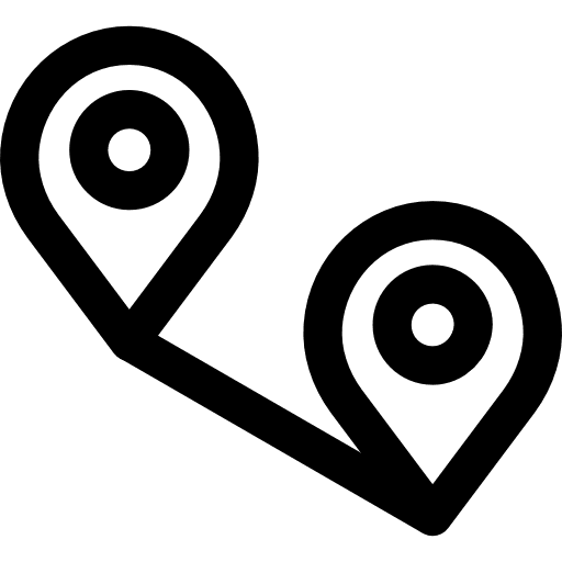 Distance signs roads distance icon Distance signs roads distance icon