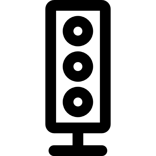 Traffic signal seo and web traffic light signaling icon Traffic signal seo and web traffic light signaling icon