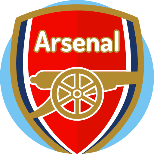 Arsenal football club soccer football icon