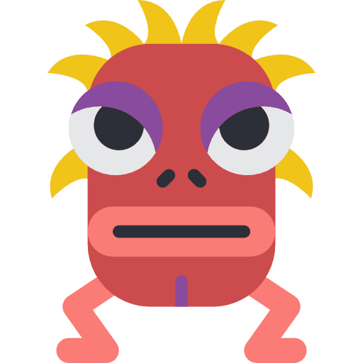 Monster fear scary miscellaneous icon