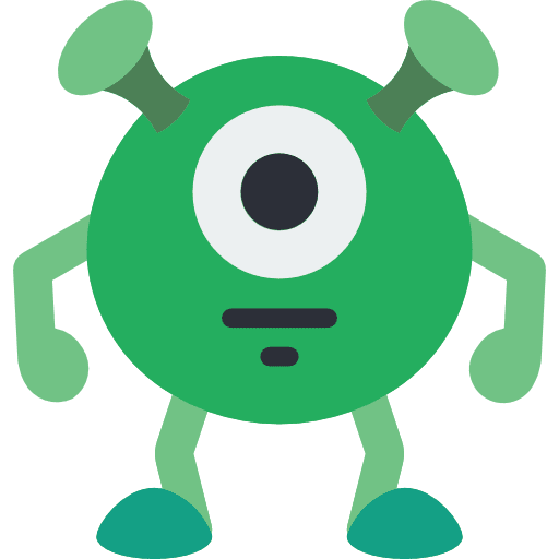 Monster meatball horror miscellaneous icon