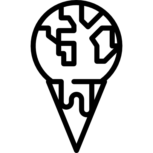 Global warming thermometer ecology ecology and environment icon
