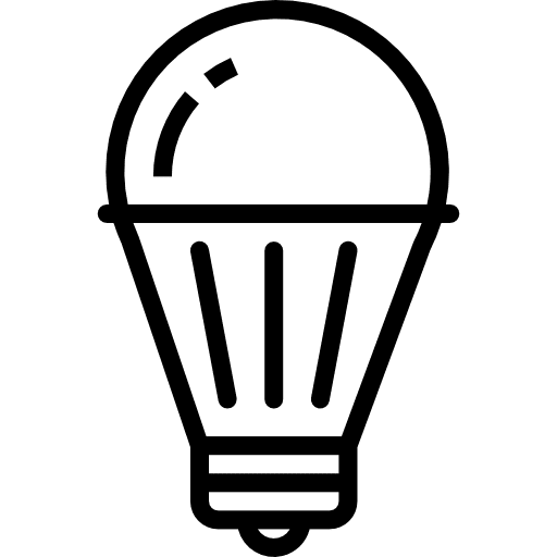 Led lamp led lamp furniture and household led lighting icon