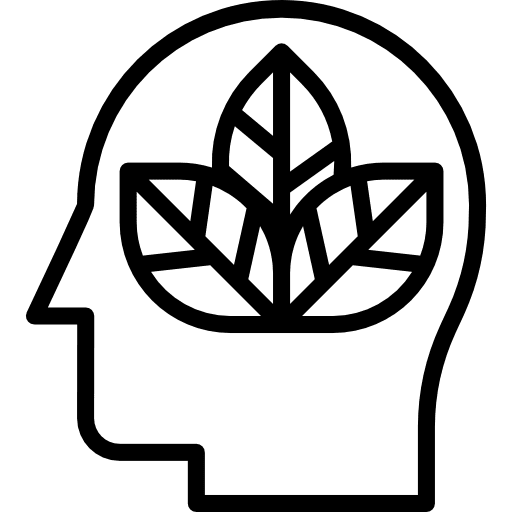 Think green green ecology and environment environment icon