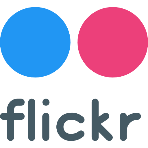 Flickr logo shapes and symbols brands icon