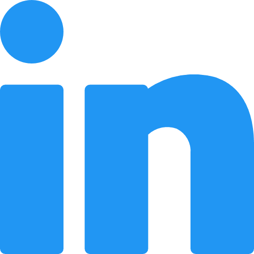 Linkedin brand logo social media icon