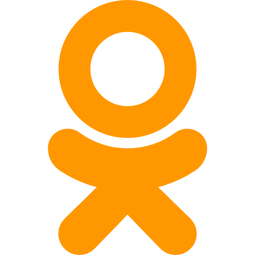 Odnoklassniki logotype social brands and logotypes icon