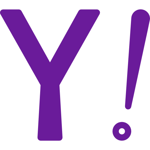 Yahoo brands and logotypes logo email icon