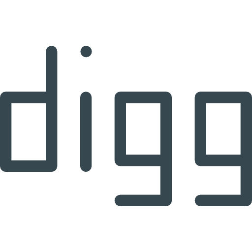 Digg symbols social network symbol icon