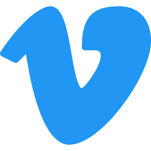 Vimeo logo brand social network icon