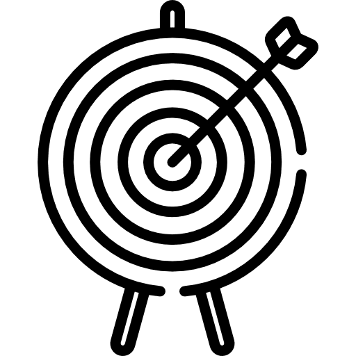 Target targeting dart archery icon