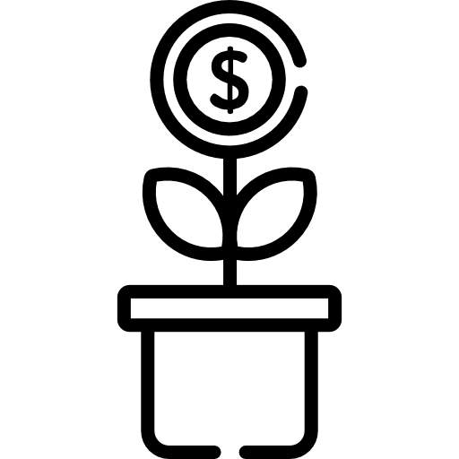 Growth ecology and environment ecology leaf icon