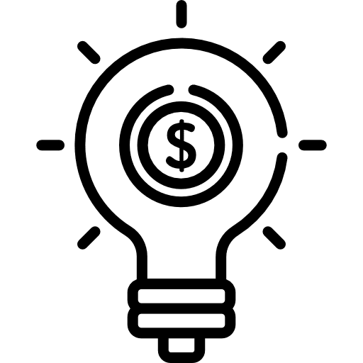 Innovation innovation idea dollar icon