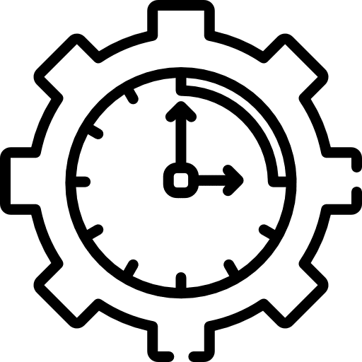 Time management management clock time icon