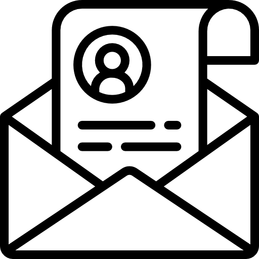 Email mail files and folders letter icon