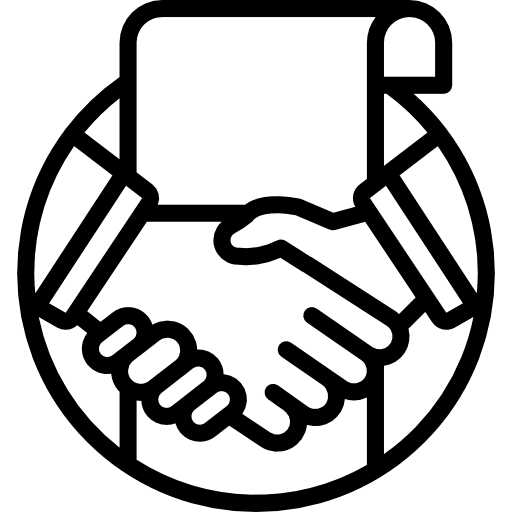 Handshake hands and gestures handshake hand shake icon