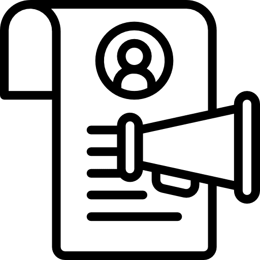 Job search job search employment candidate icon