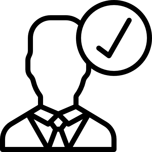 Candidate people human resources user icon