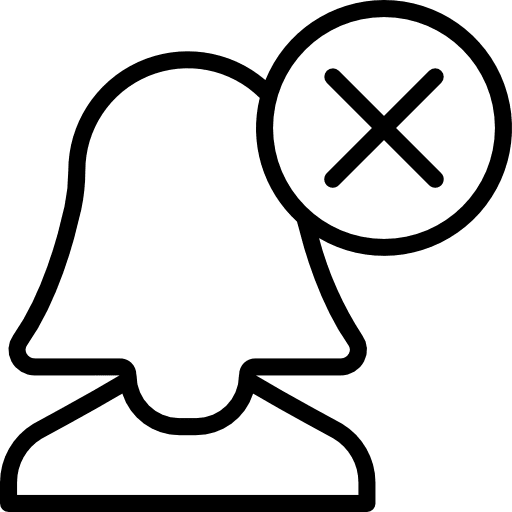 Candidate employee business job search icon