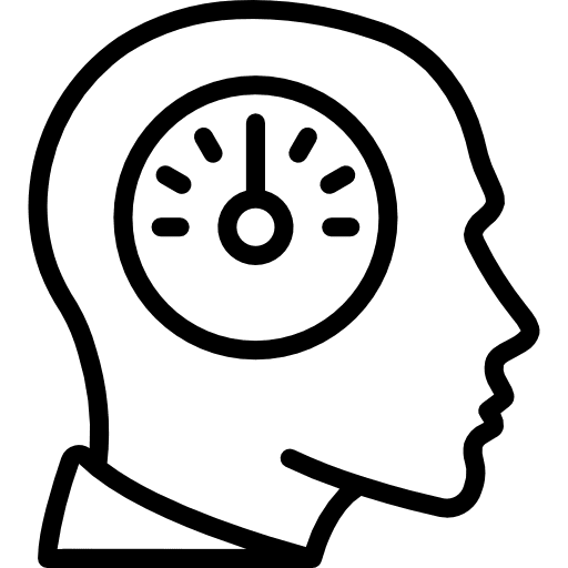 Employee miscellaneous employee speedometer icon