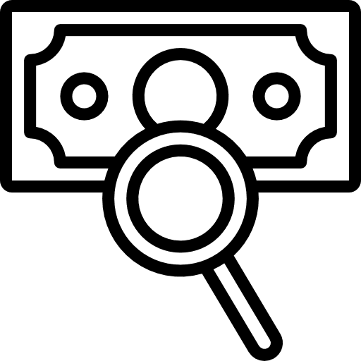 Finances coin finances money icon