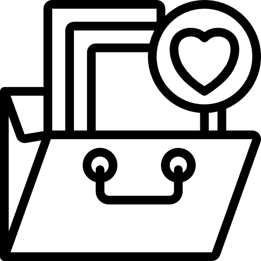 Portfolio business portfolio suitcase icon