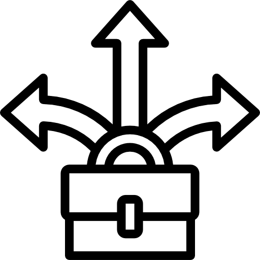 Briefcase briefcase portfolio bag icon